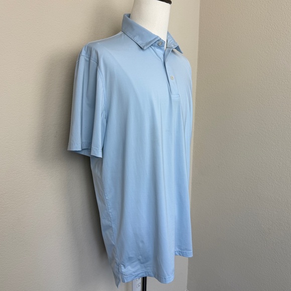 Southern Tide brrr°®-eeze Heather Performance Polo Shirt | Light Blue | XL - Picture 2 of 8